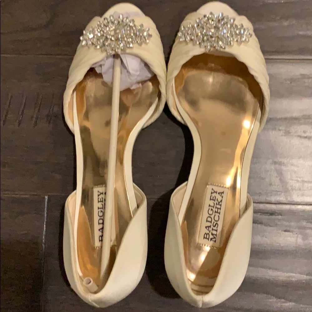 Wedding white heels